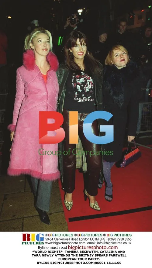 Tamera, Catalina, and Tara at Britney Spears tour party