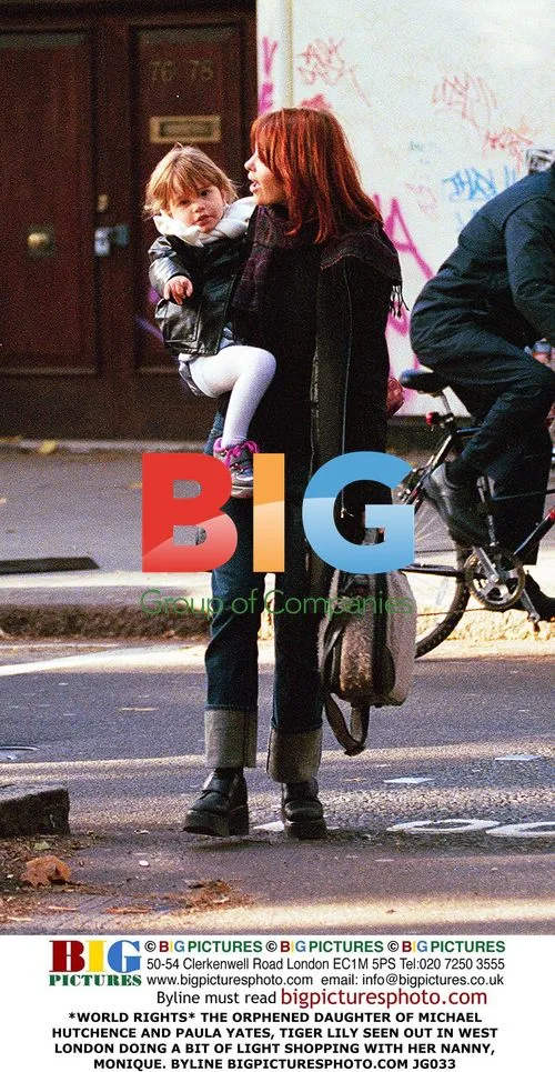 Tiger Lily out shopping with nanny in West London