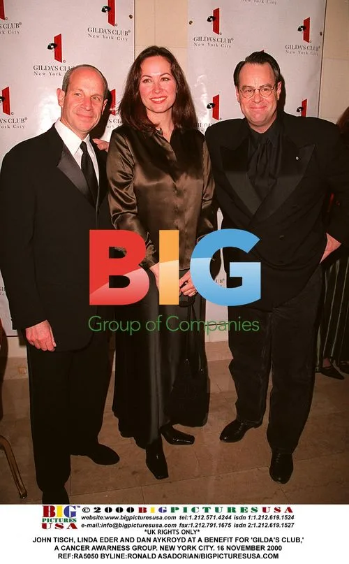 Tisch, Eder and Aykroyd at Gilda's Club Benefit