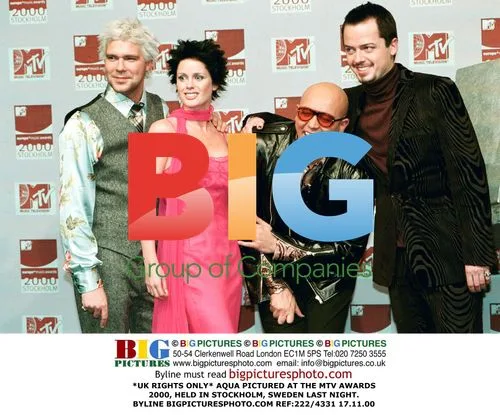 Aqua at MTV Awards 2000 in Stockholm