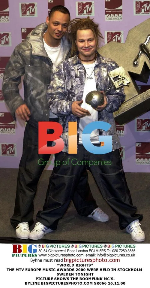 Boomfunk MC's at the 2000 MTV Europe Music Awards