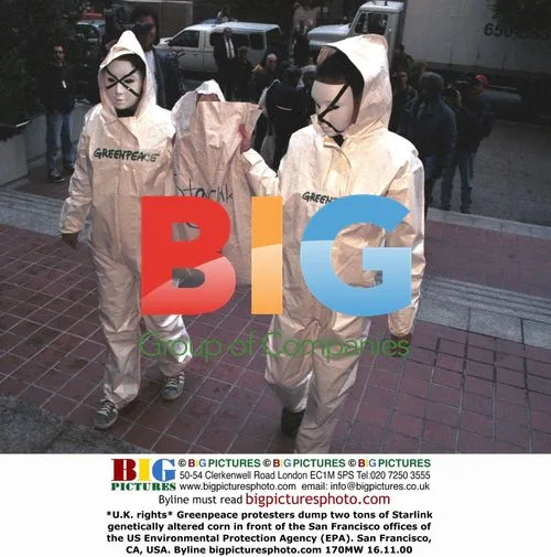 Greenpeace Protests Genetically Altered Corn at EPA