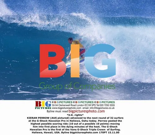Kieran Perrow Advances at G-Shock Hawaiian Pro
