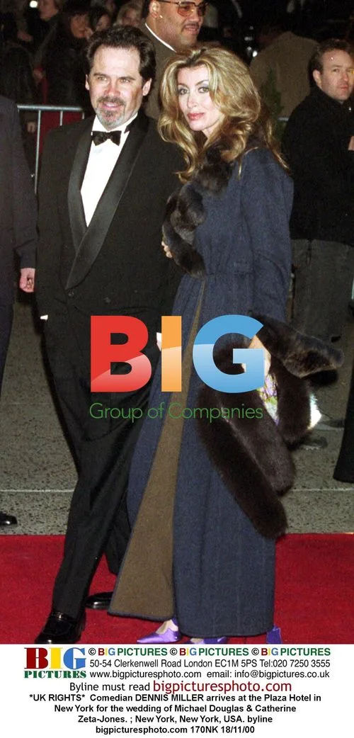 Dennis Miller at Douglas-Zeta-Jones Wedding