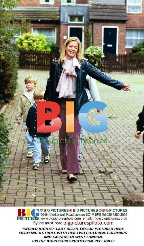 Lady Helen Taylor Strolls with Children