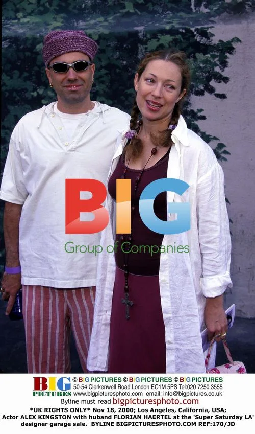 Alex Kingston at Super Saturday LA designer garage sale