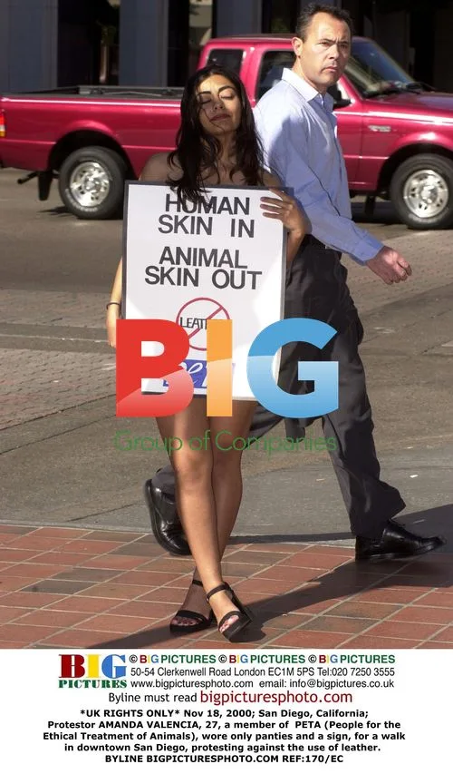 PETA Protestor in San Diego