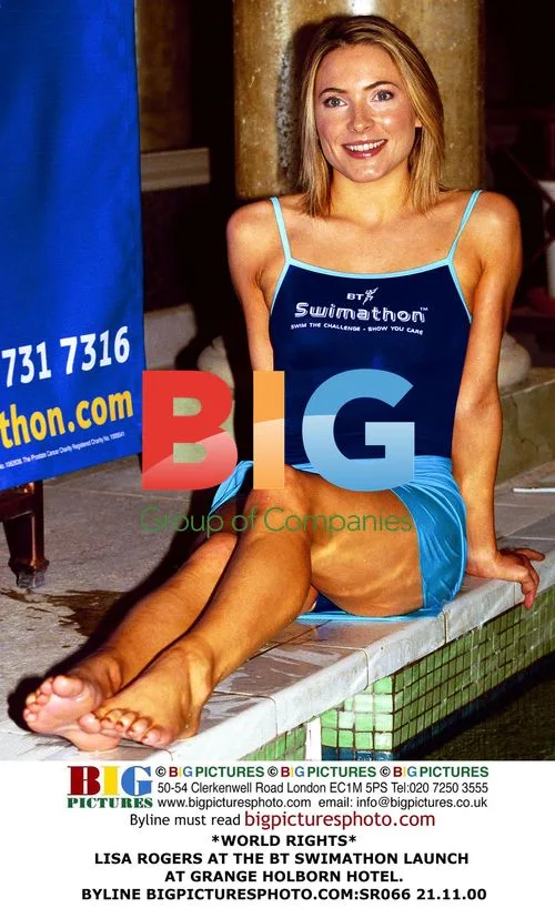 Lisa Rogers at BT Swimathon Launch