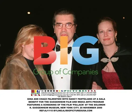 Gina, Chazz Palminteri, and Nancy Pantoliano at Guggenheim Gala