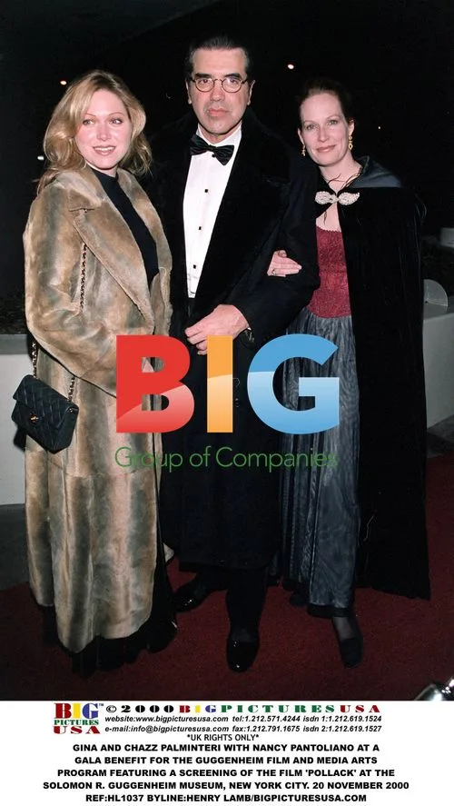 Gina and Chazz Palminteri at Guggenheim Gala