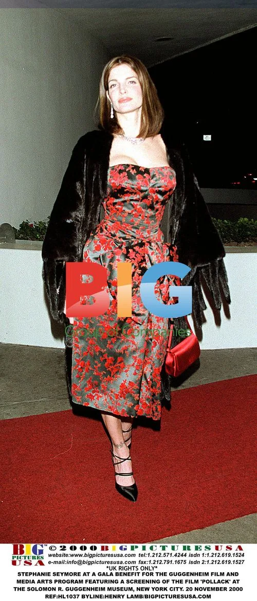 Stephanie Seymore at Guggenheim Gala