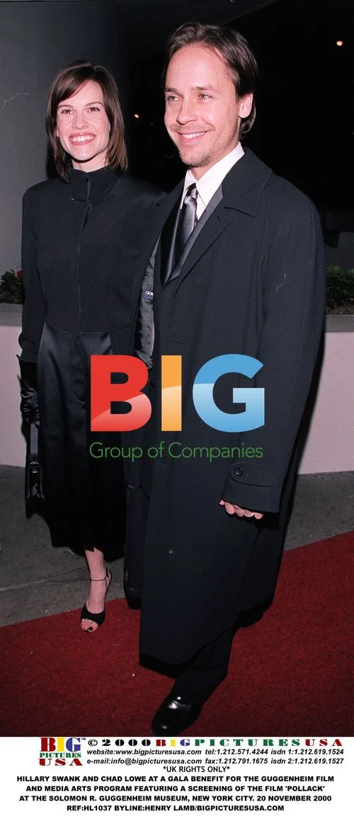 Hillary Swank and Chad Lowe at Guggenheim Gala