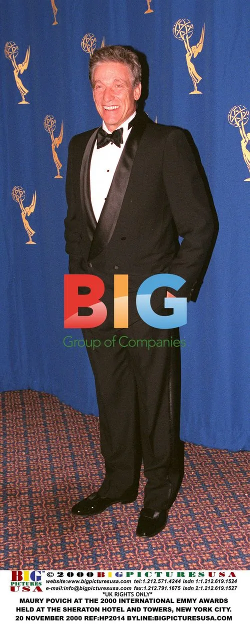 Maury Povich at 2000 International Emmy Awards