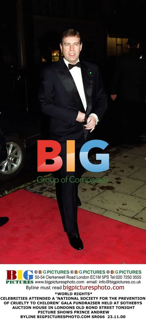 Prince Andrew at NSPCC Gala