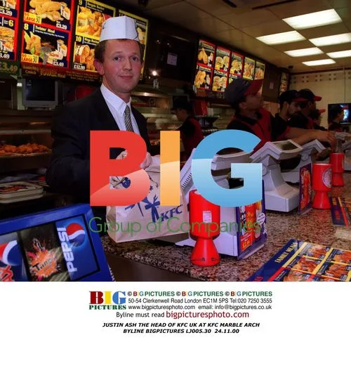 Justin Ash, Head of KFC UK, at KFC Marble Arch