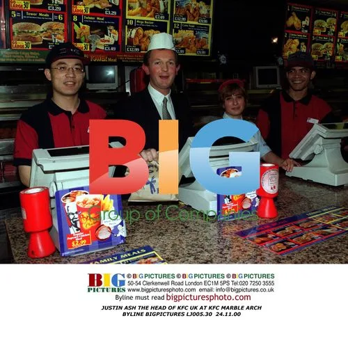 Justin Ash, KFC UK Head, at Marble Arch