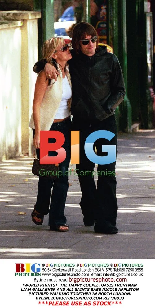Liam Gallagher and Nicole Appleton