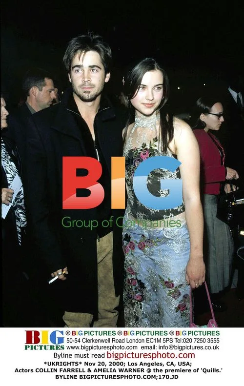 Collin Farrell & Amelia Warner at 'Quills' Premiere