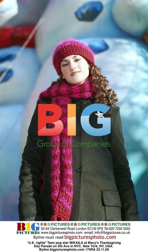 Teen Pop Star MIKAILA at Macy's Parade