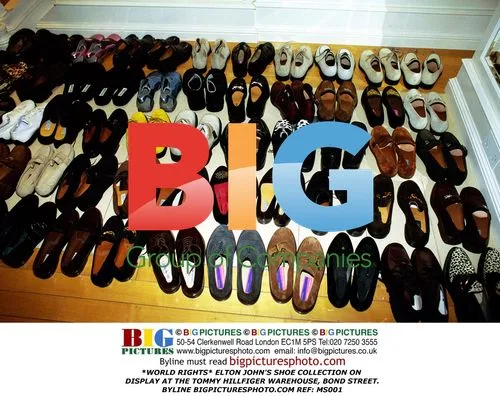 Elton John's Shoe Collection on Display
