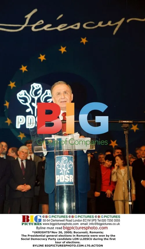 Romanian Presidential Election Won by LON LLIESCU