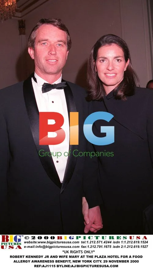Robert Kennedy Jr. and wife Mary at benefit