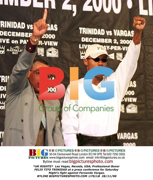 Felix 'Tito' Trinidad at Boxing Press Conference