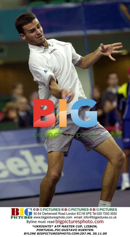 Gustavo Kuerten at ATP Master Cup in Lisbon