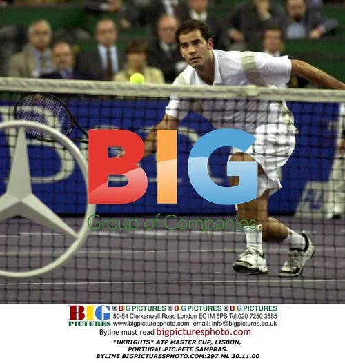 Pete Sampras at ATP Master Cup in Lisbon