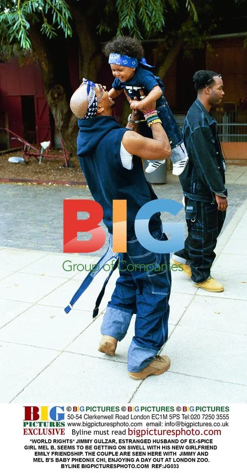 Jimmy Gulzar with new girlfriend and daughter