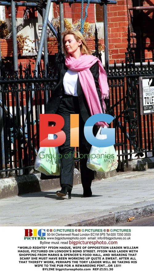 Ffion Hague Shops on London's Bond Street