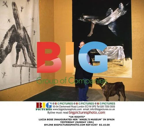 Lucia Bose Inaugurates Angel's Museum in Spain