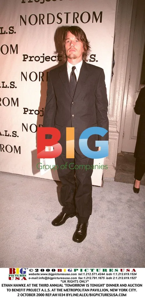 Ethan Hawke at Project A.L.S. Dinner