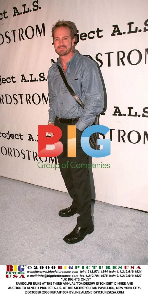 Randolph Duke at Project A.L.S. Benefit