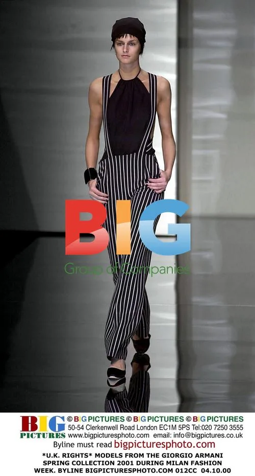 Armani Spring 2001 Fashion Models