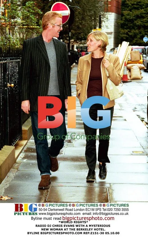 Chris Evans with Mystery Woman at Berkeley Hotel