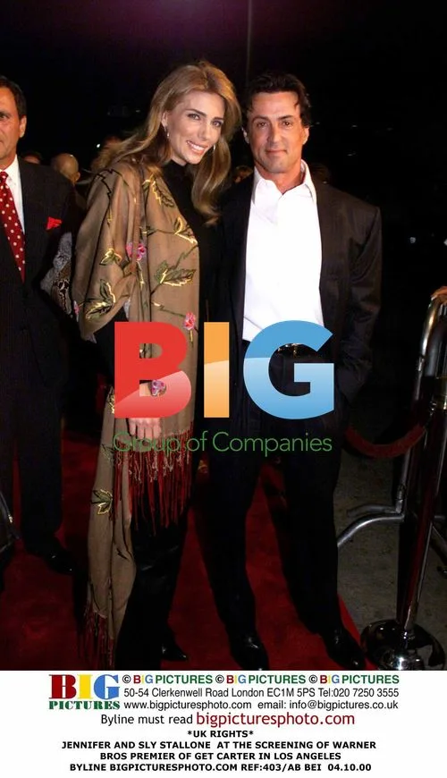 Stallones at Get Carter Premiere