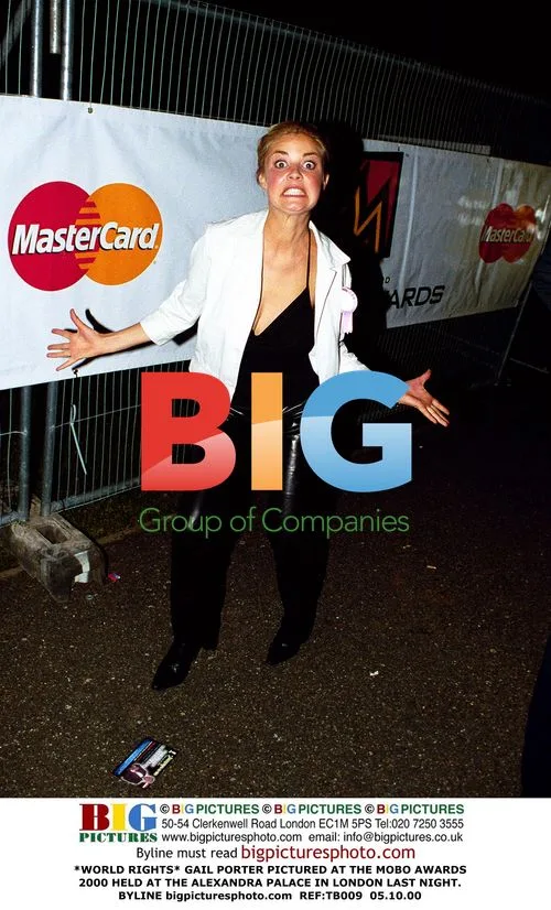 Gail Porter at MOBO Awards 2000