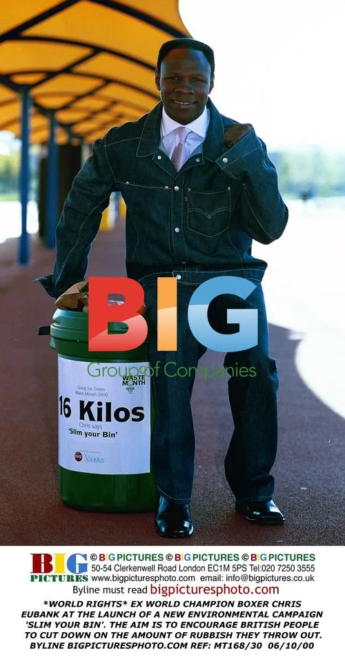 Chris Eubank at Environmental Campaign Launch