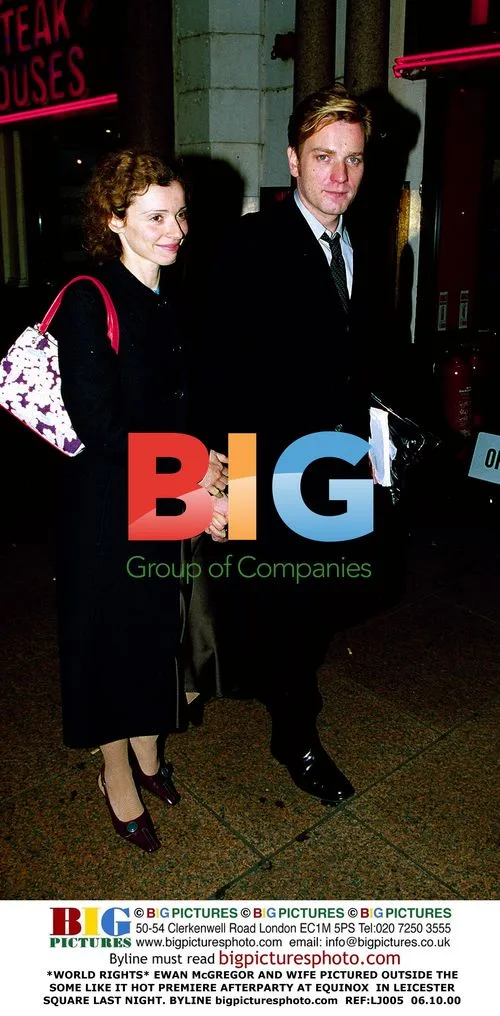 Ewan McGregor and Wife at Some Like It Hot Premiere