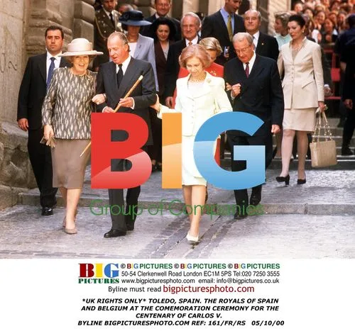 Spanish and Belgian Royals at Carlos V Centenary