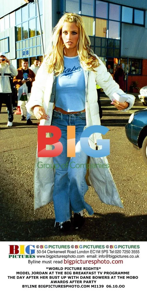 Jordan at Big Breakfast TV after MOBO party