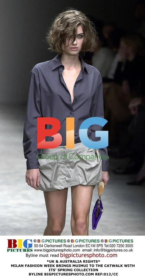 MuiMui Spring Collection at Milan Fashion Week