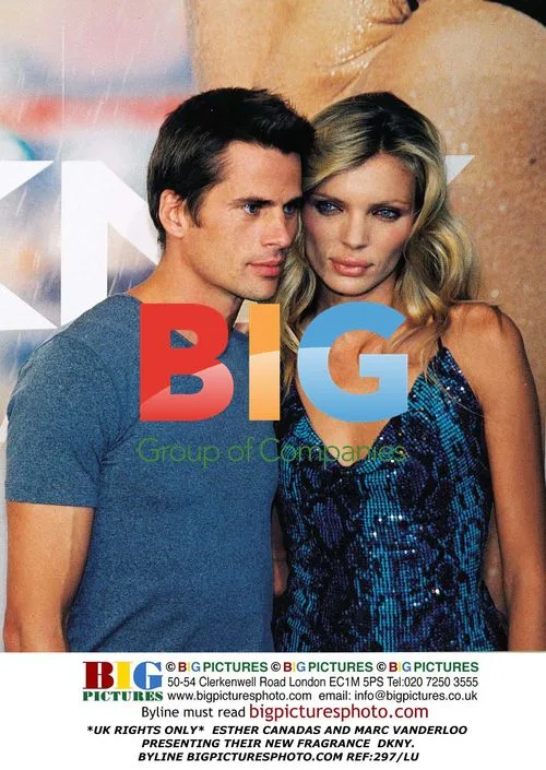 Esther Canadas and Marc Vanderloo Promote DKNY Fragrance