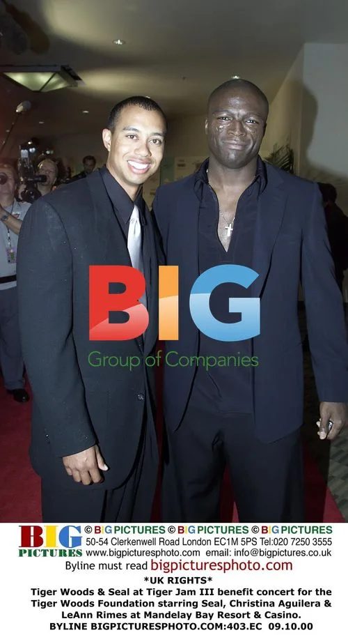 Tiger Woods & Seal at Tiger Jam III benefit