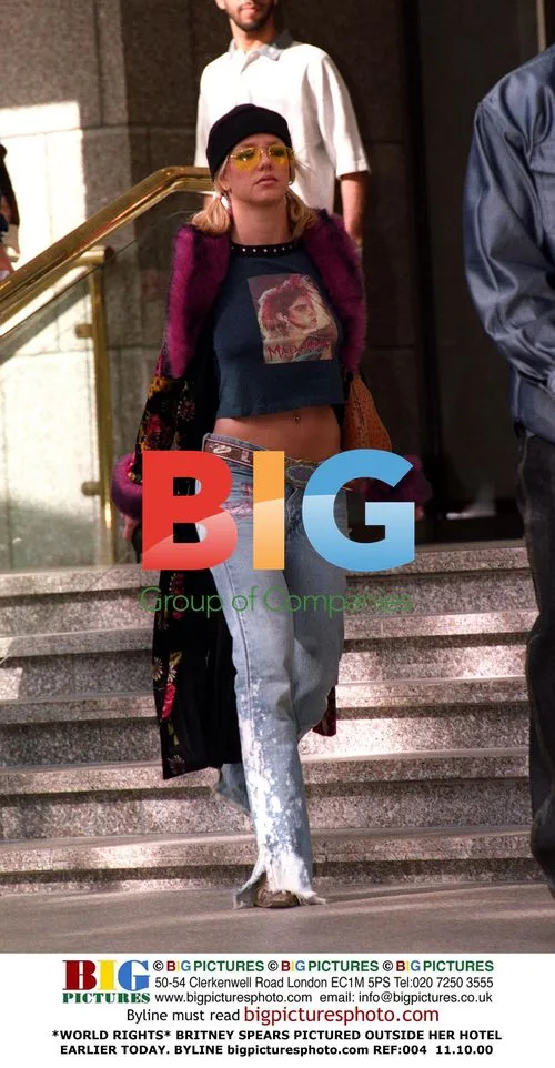 Britney Spears Spotted Outside Hotel