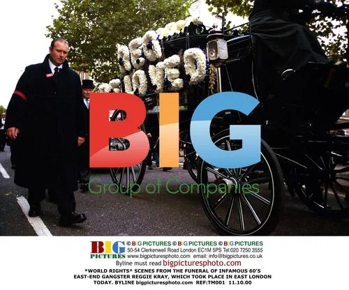 Funeral of Infamous Gangster Reggie Kray
