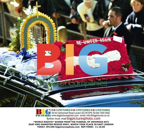 Funeral of Infamous Gangster Reggie Kray