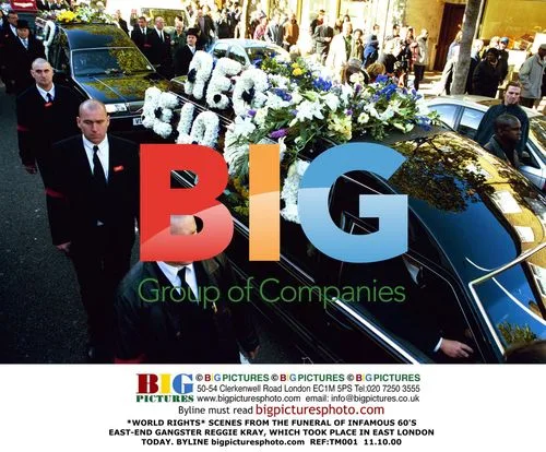 Funeral of Infamous Gangster Reggie Kray