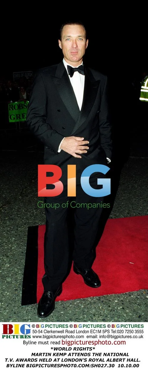 Martin Kemp Attends National T.V. Awards